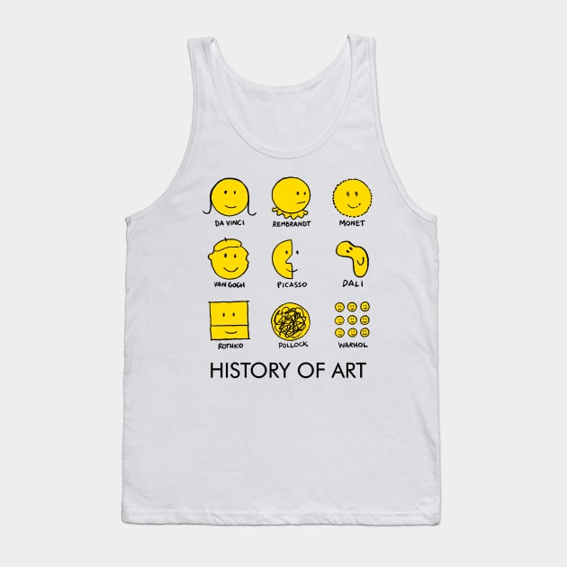 History Of Art Tank Top by MarcoFerreira